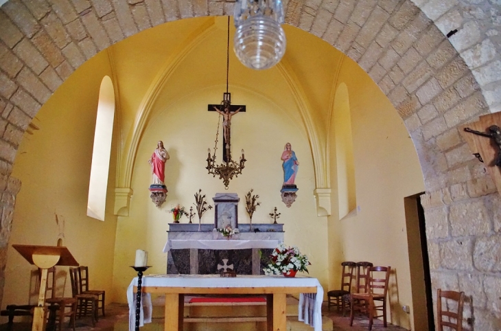  église Saint-Vincent - Badefols-sur-Dordogne