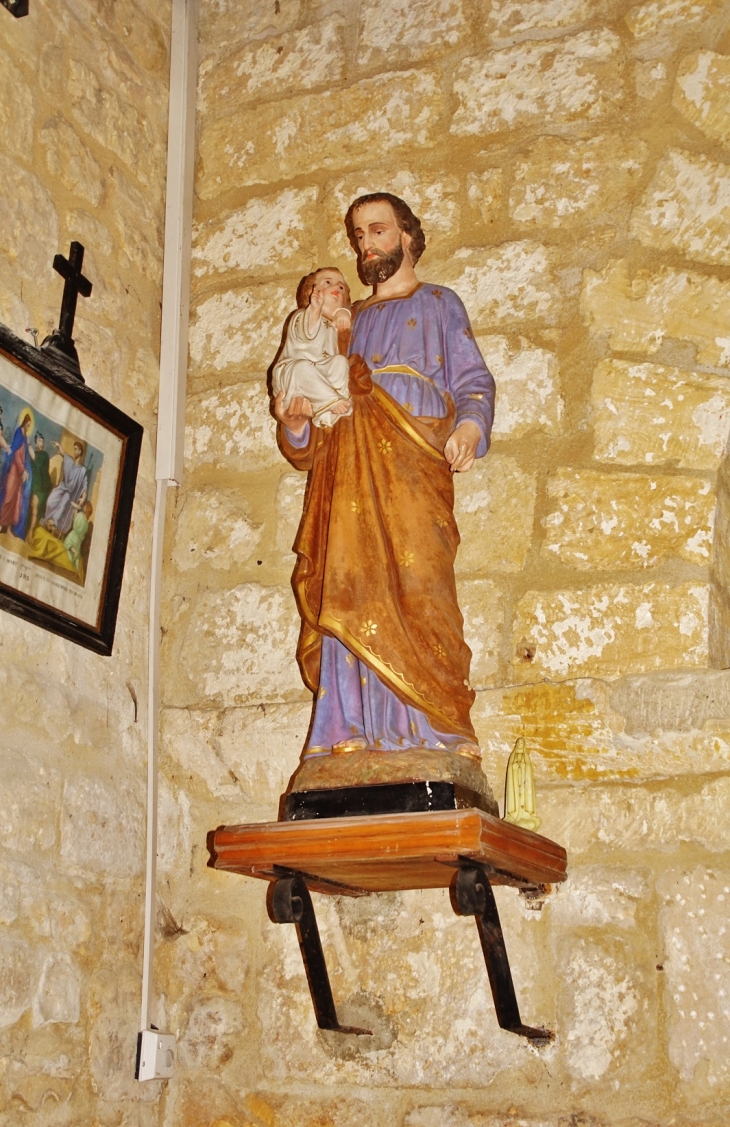  église Saint-Vincent - Badefols-sur-Dordogne