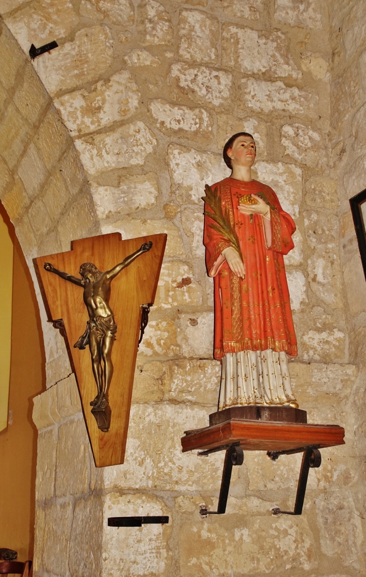  église Saint-Vincent - Badefols-sur-Dordogne