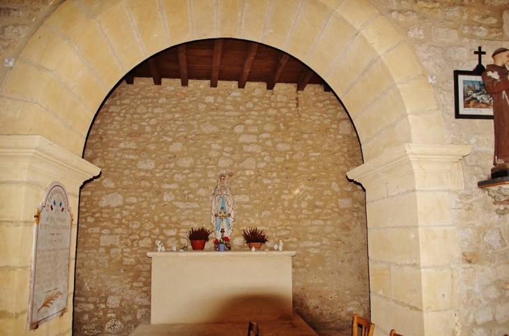  église Saint-Vincent - Badefols-sur-Dordogne