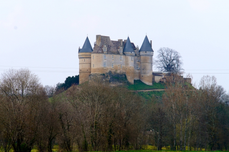 Le château de Bannes. - Beaumont-du-Périgord