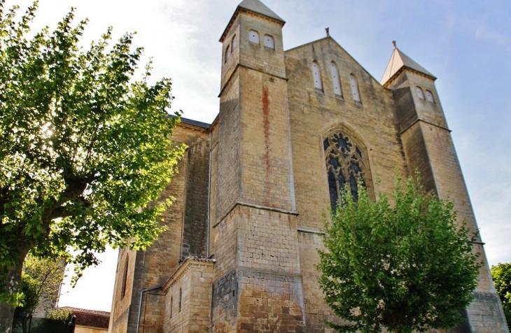  église Saint-Laurent - Beaumont-du-Périgord