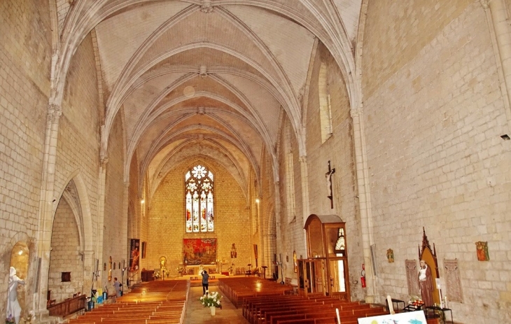  église Saint-Laurent - Beaumont-du-Périgord