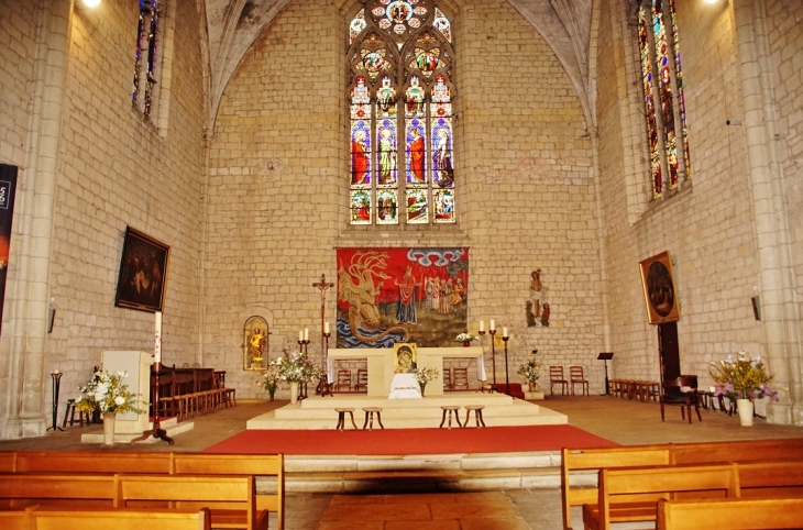  église Saint-Laurent - Beaumont-du-Périgord