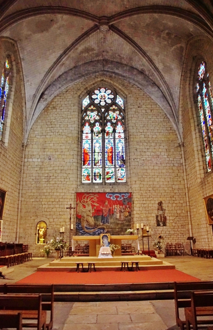 église Saint-Laurent - Beaumont-du-Périgord