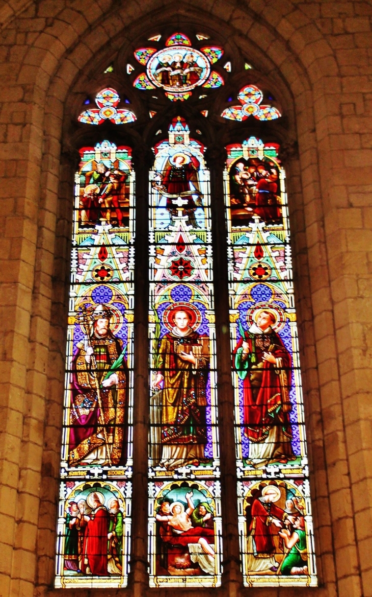  église Saint-Laurent - Beaumont-du-Périgord