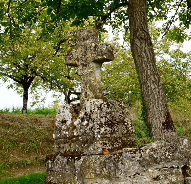 Aux alentours : croix de chemin. - Beauregard-de-Terrasson