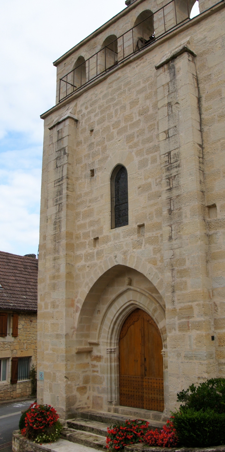 L'église d'inspiration romane, en 2013. - Beauregard-de-Terrasson