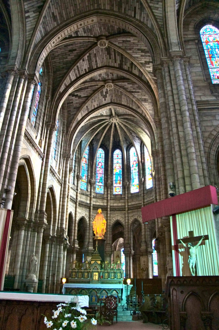 Le Choeur de l'église Notre-Dame. - Bergerac