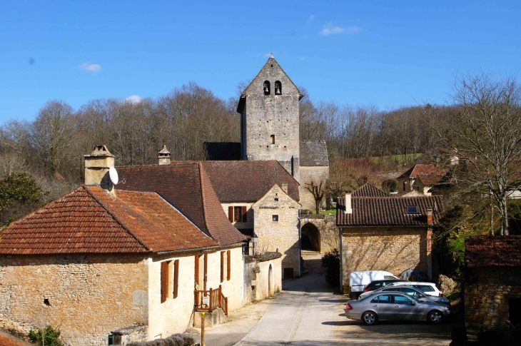 Vue sur le village. - Besse