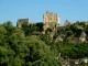 Château Médiéval du XII°, perché sur le haut d'une falaise calcaire.