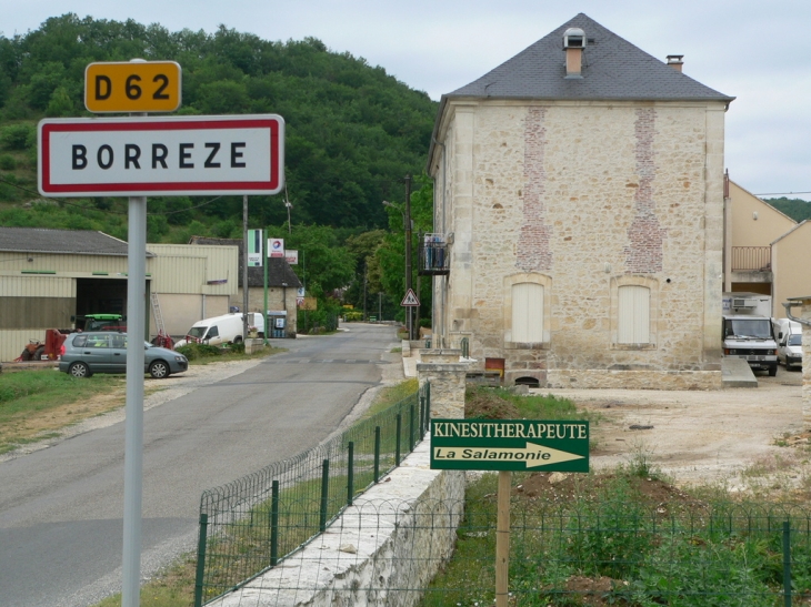 D62 de Souillac vers Salignac-Eyvigues - Borrèze