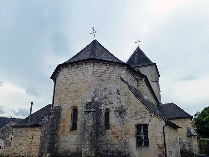 Derrière l'église - Borrèze