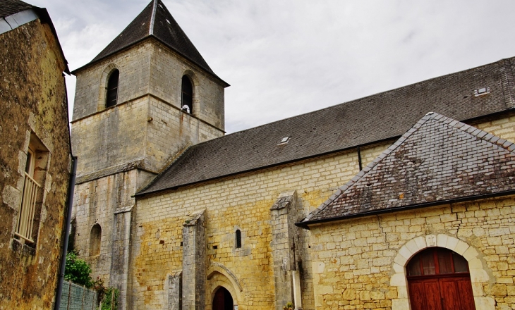 église St Martin - Borrèze