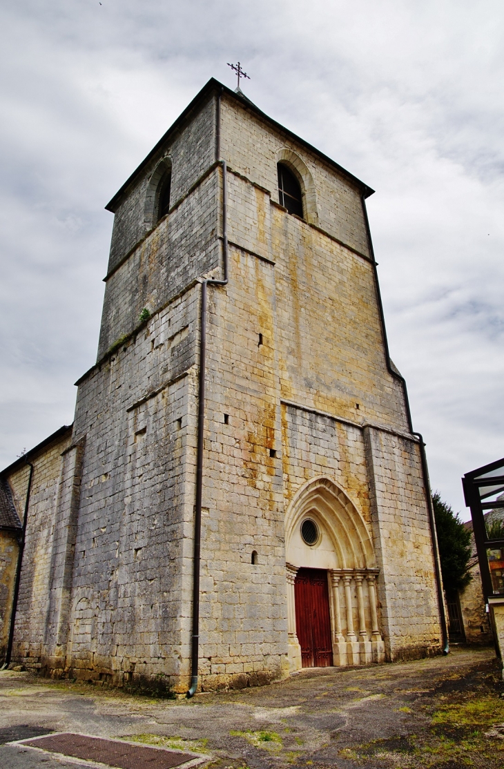 église St Martin - Borrèze