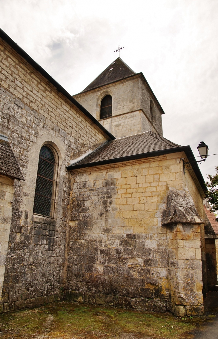 église St Martin - Borrèze