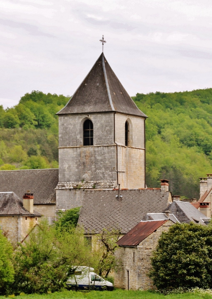 église St Martin - Borrèze