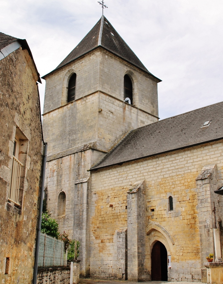 église St Martin - Borrèze