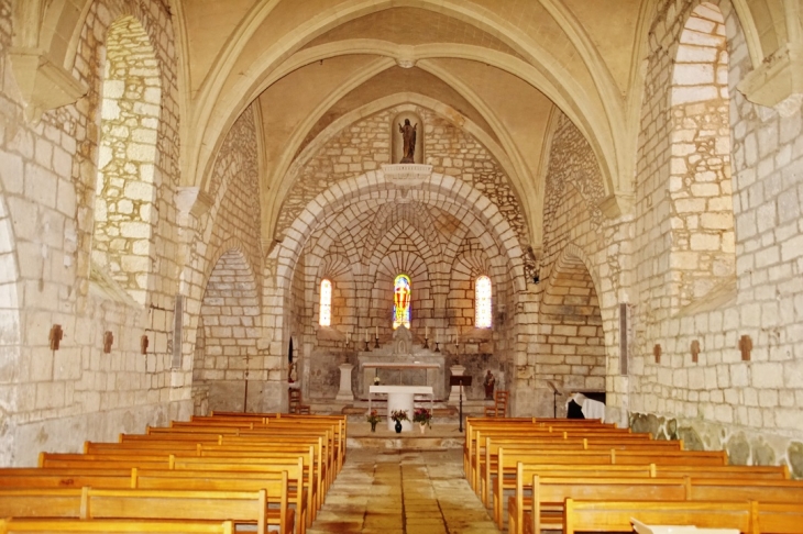 église St Martin - Borrèze