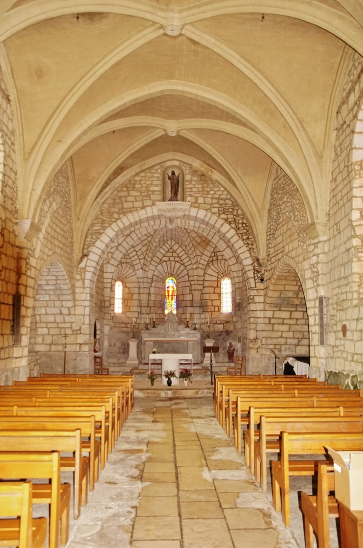 église St Martin - Borrèze