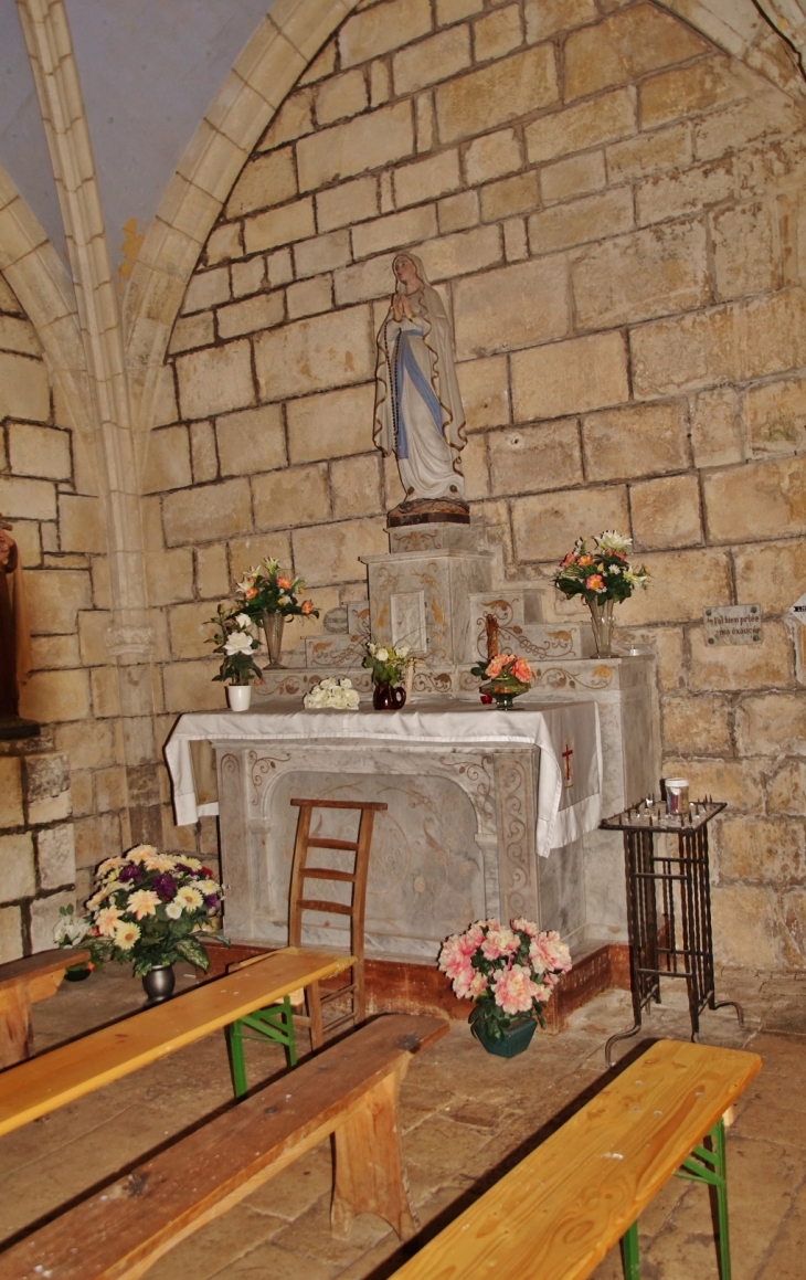 église St Martin - Borrèze