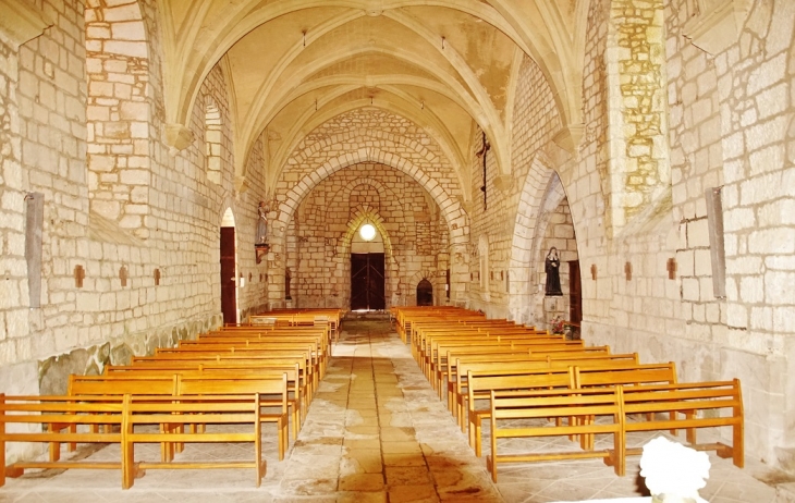 église St Martin - Borrèze