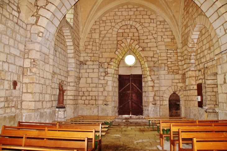 église St Martin - Borrèze