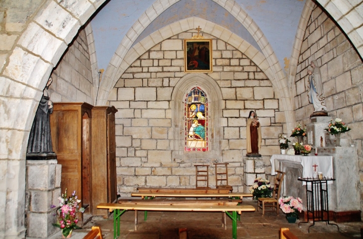 église St Martin - Borrèze