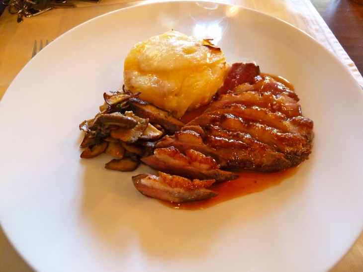 Assiette du restaurant  - Brantôme