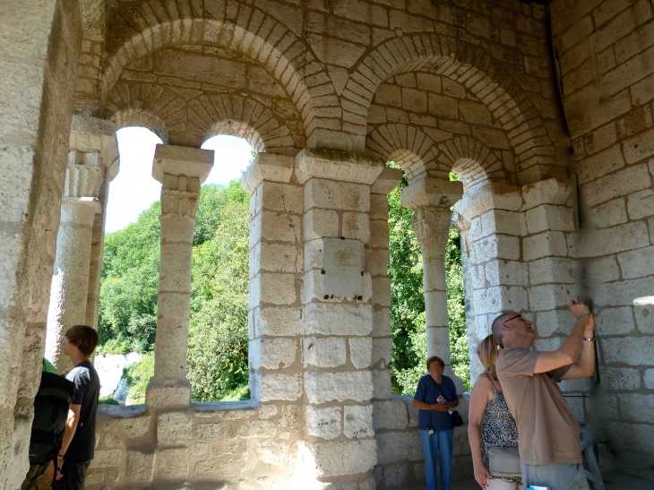 L'intérieur du clocher - Brantôme