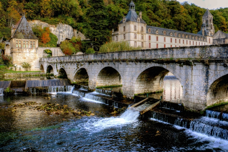 Le pont coudé - Brantôme