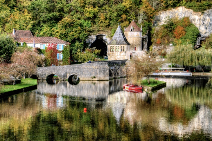 Le pont coudé - Brantôme