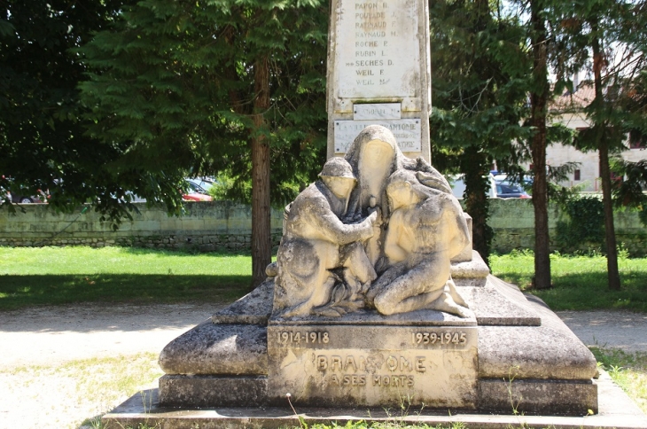 Monument-aux-Morts ( détail ) - Brantôme