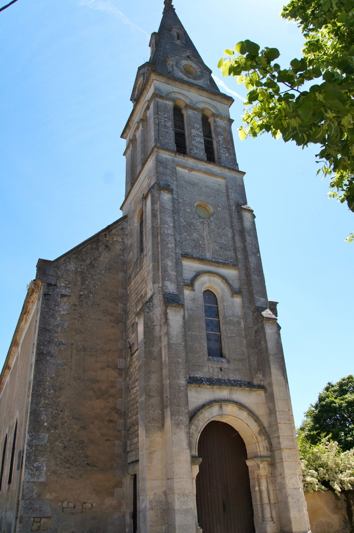 L'église Saint Etienne. - Campsegret