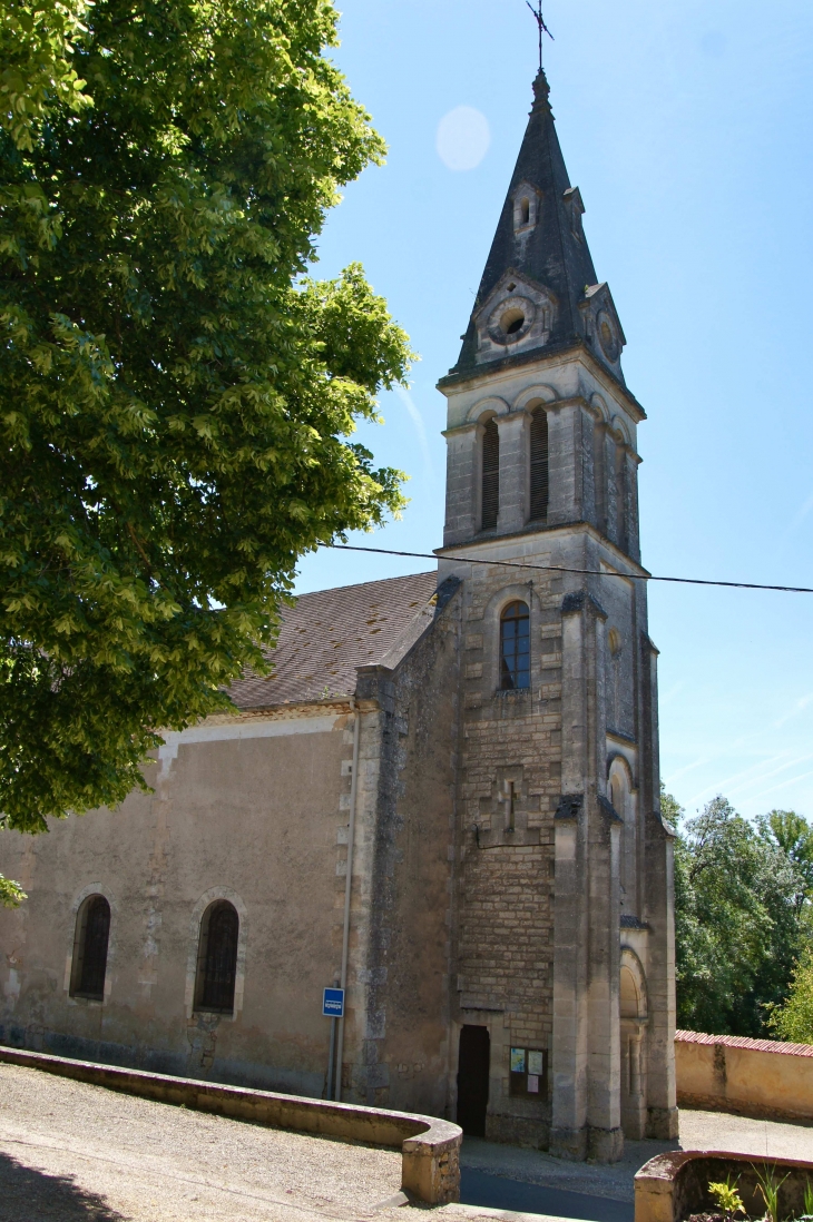 L'église Saint etienne. - Campsegret