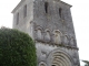 Photo précédente de Carsac-de-Gurson Façade de l'église de style saintongeais.