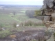 Panorama des ruines du château de Gurson.