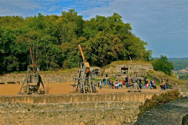 Le château de Castelnaud. - Castelnaud-la-Chapelle