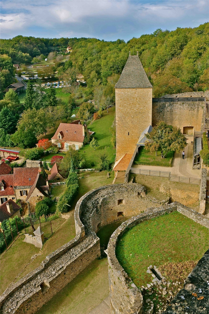 Le château de Castelnaud. - Castelnaud-la-Chapelle