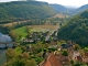 Depuis le château ; le village, la dordogne et la vallée du céou