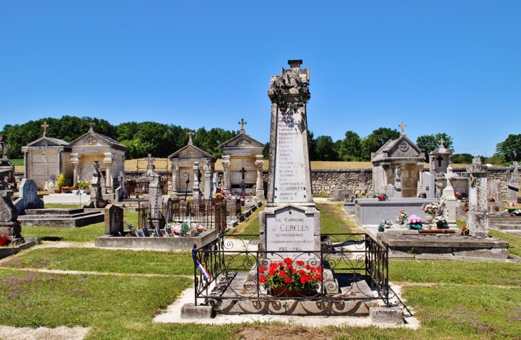 Monument-aux-Morts - Cercles