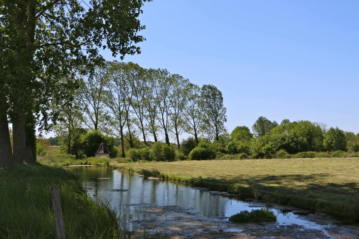 Aux alentours de Fontaine. - Champagne-et-Fontaine