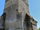 Le clocher de l'église Saint Jean Baptiste de Fontaine.