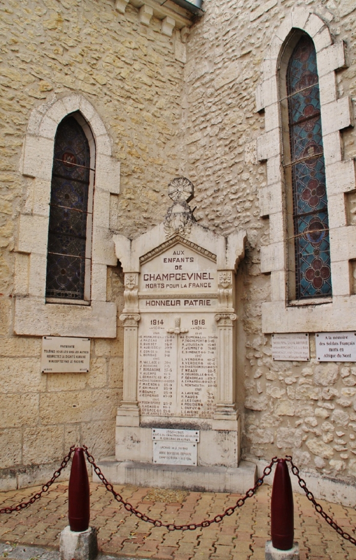 Monument-aux-Morts - Champcevinel