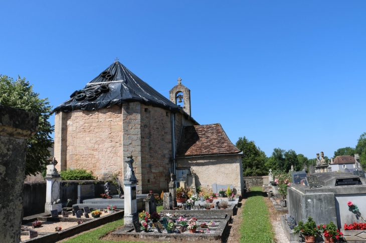 L'église de Cubas du XIIIe siècle. - Cherveix-Cubas