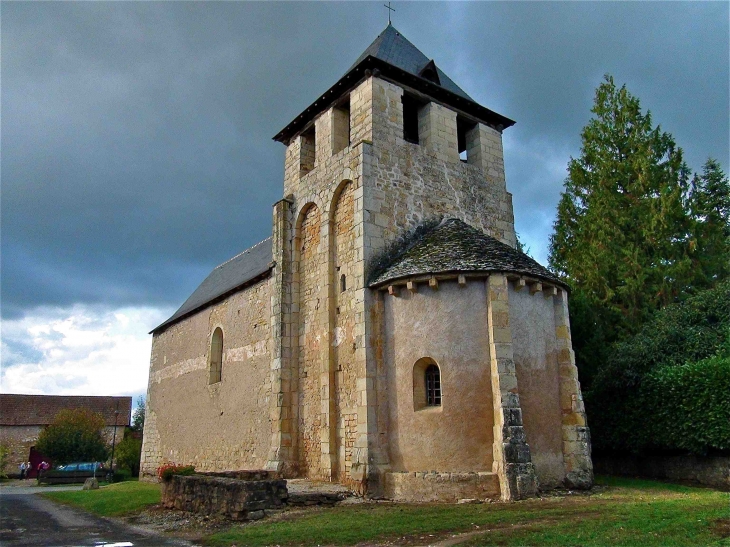 L'église Saint Martial Laborie - Cherveix-Cubas