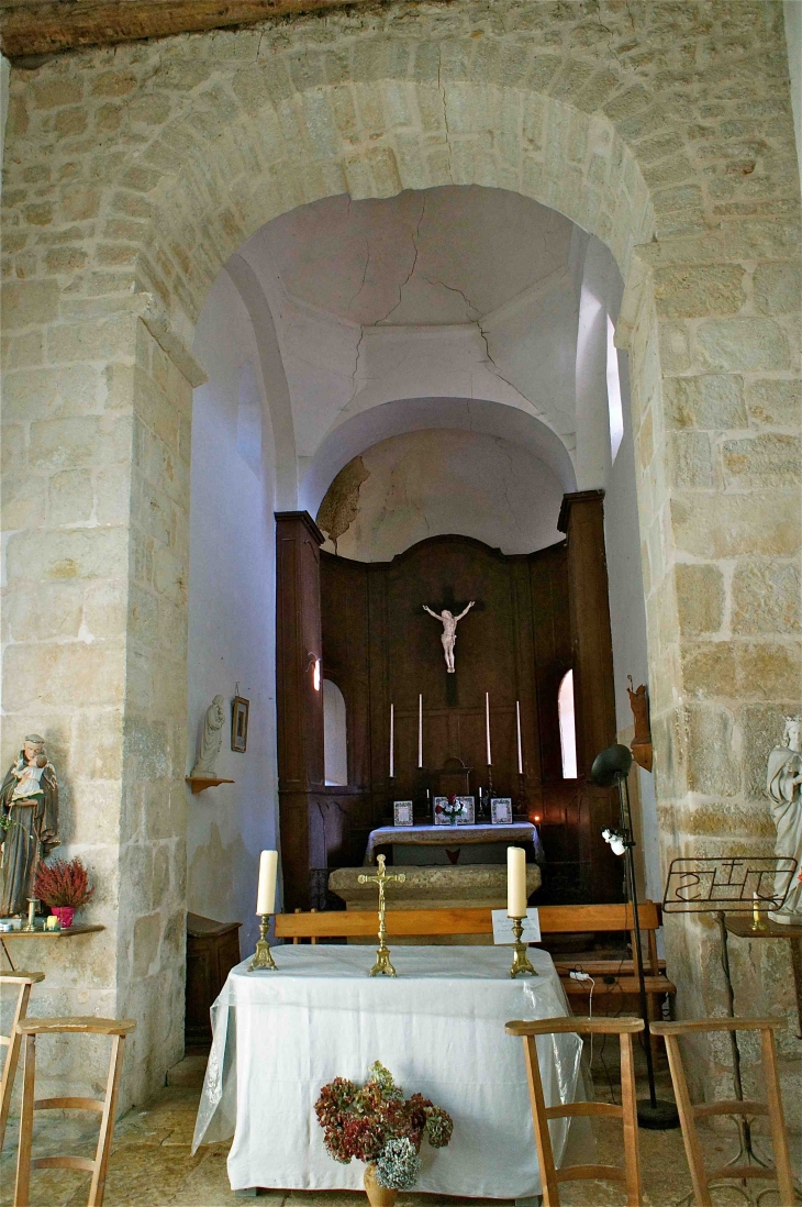 L'église Saint Martial Laborie - Cherveix-Cubas