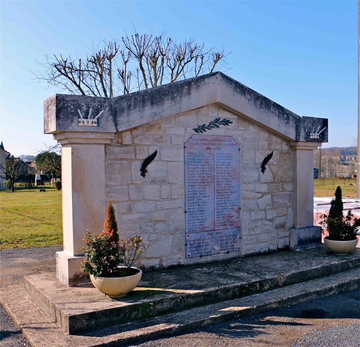 Le Monument aux Morts - Cherveix-Cubas