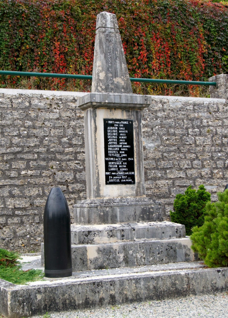 Le Monument aux Morts - Coly