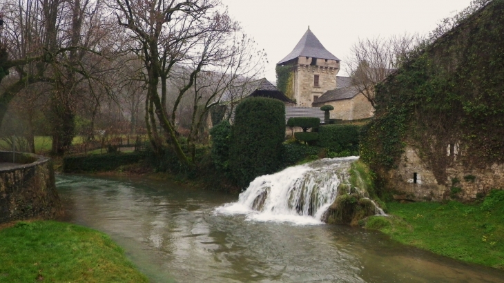 Cascade sur le Coly. - Condat-sur-Vézère